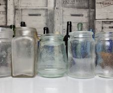 299 - Set of 5 Vintage Decorative Collectible Jars