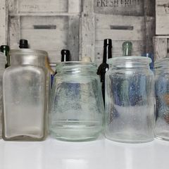 299 - Set of 5 Vintage Decorative Collectible Jars