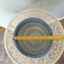 Blue Ceramic Plant Pot Image 2