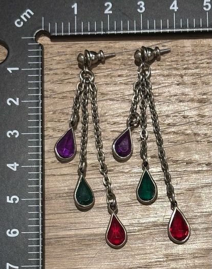 Vintage Jewelled Earrings