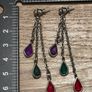 Vintage Jewelled Earrings Image 5