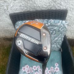 Callaway Mavrik 15 ' 3wood  with Even Flow 6.0-S 60gG shaft!IMMACULATE CONDITION!Nice Headcover Included,not original!First to see will buy!