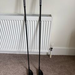 Titleist Left Handed Hybrids with Axiom shafts