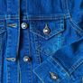 Girls Brand New Soft Denim Jacket with 9 diamond buttons Image 5