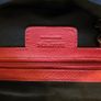 Red leather bag Image 3
