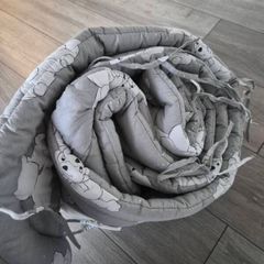 2 peace cot bumper