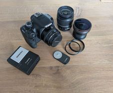 Canon Eos 600d + 2 Lenses + Extras