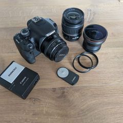 Canon Eos 600d + 2 Lenses + Extras