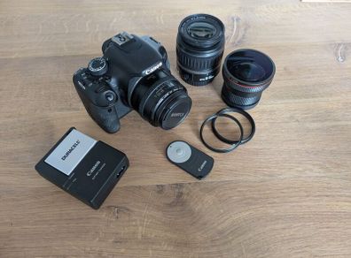 Canon Eos 600d + 2 Lenses + Extras