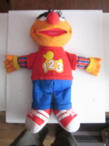 Vintage Ernie Seasame Street soft toy 13inch