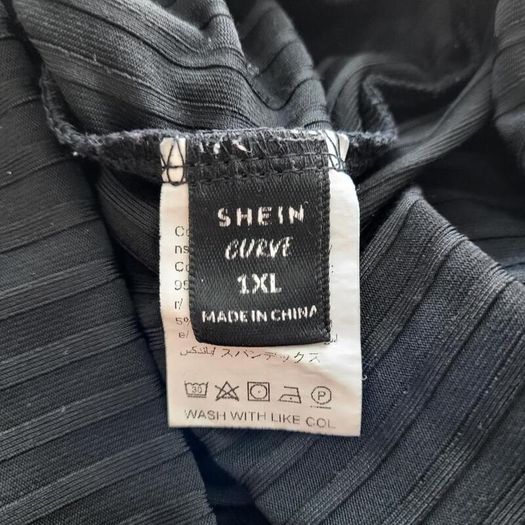 Shein black dress, Size 1XL / UK18