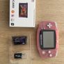 Nintendo Gameboy Advance AGB-001 Milky Pink + SD Flash Card 2GB Image 2
