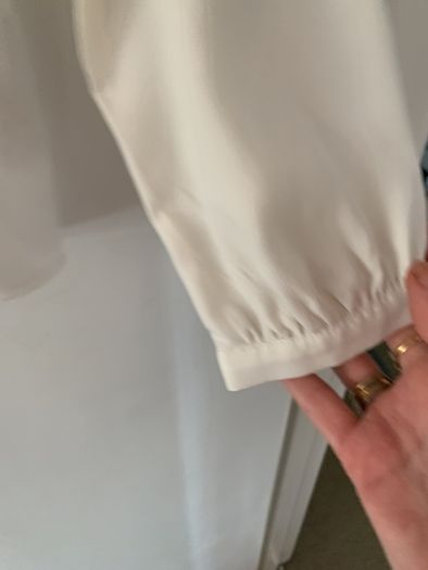Cream blouse