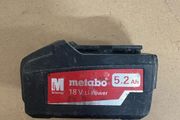 Metabo 5.2ah battery