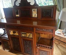 Solid Mahogany Side Board