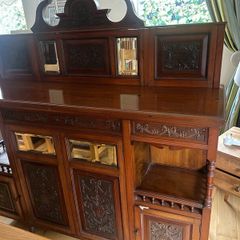 Solid Mahogany Side Board