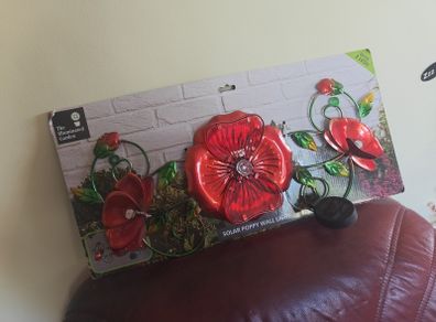 solar outdoor wall hanging decorations