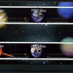 2007 Ireland The Planets Commemorative Stamps Miniature Sheet Mint Never Hinged (MNH)