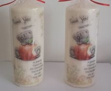 Thank you teacher candle