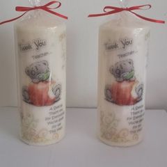 Thank you teacher candle