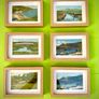 Framed Vintage Irish Postcard Collection Image 2