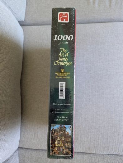 James Christensen Rhymes & Reason - Jumbo 1000 Piece Jigsaw - Factory Sealed