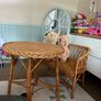 Kids table and bench Image 2