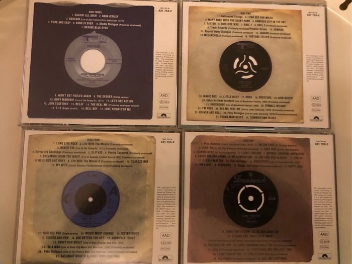 The Who - 30 Years of Maximum R&B (1994) 4 CD Boxset