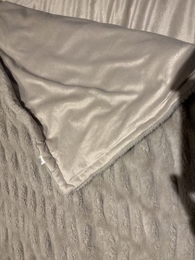 Faux fur throw 150x200 Mink