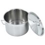 Stock Pot 32 L 40x26 cm Stainless Steel Image 2