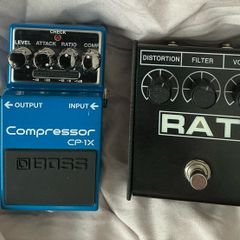 guitar pedals and tele scratchplates