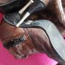 worn boots size uk2/3 Image 5