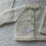 Hand Knit Premature Baby Cardigans: 5-7lbs Image 4