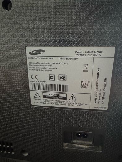 Samsung 40" TV