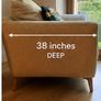 Cream / Beige Armchair in Excellent Condition Image 5