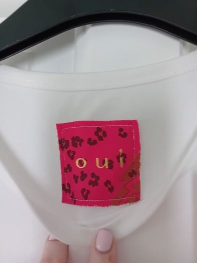 Tiger Print TShirt - German brand Oui - UK 10 - BNWT RRP 60