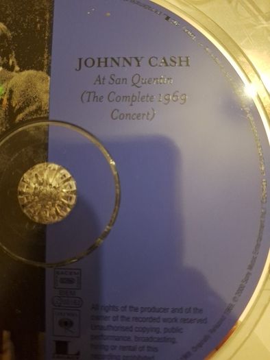 CD Johnny Cash at San Quentin