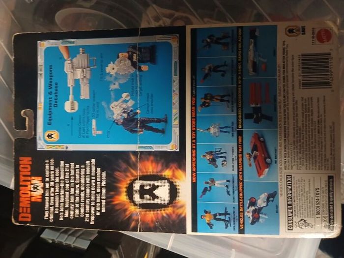 Demolition man figure