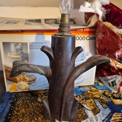 Vintage sculptural table lamp base
