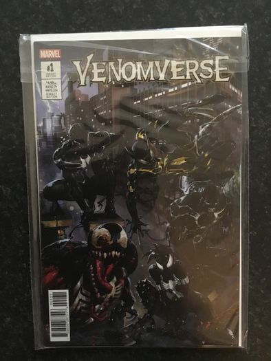 Venomverse 1-5 Clayton Crain connecting variant