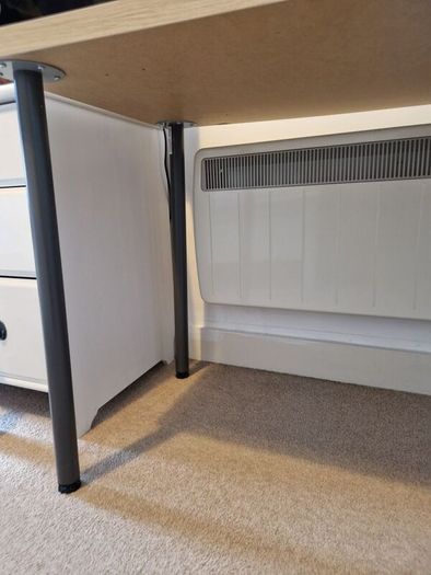 Office desk - ikea linnmon / adils