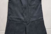 Grey Pinafore