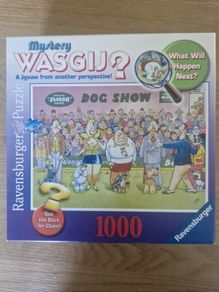 Wasgij Dog Show Mystery Puzzle 1000 Piece
