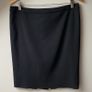 Armani Black Wool Skirt Image 2