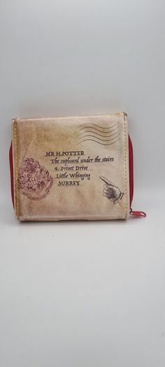 Harry Potter Hogwarts Letter Wallet