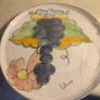 Vintage Himark Celina 10-7/8" Cheese Platter Fully Glazed Terra Cotta Portugal  Or Hinging Plate Image 6