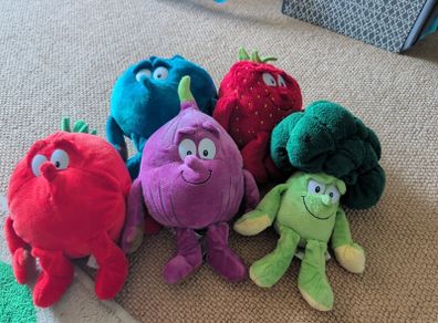 Lidl Fruit Plushies