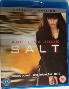 SALT [2011] (Extended Edition) Angelina Jolie, Liev Schreiber, Daniel Olbrychski, August Diehl & Chiwetel Ejiofor [Blu-ray Movie]