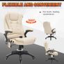 Heated Massage Leather Office Chair Image 7