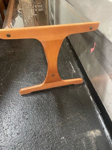 Glass top coffee table